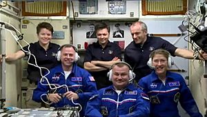 Expedition 59 welcoming ceremony