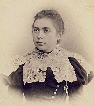 Felicija Bortkevičienė in Riga (cropped)