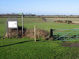 Footpath and fields - geograph.org.uk - 652151.jpg
