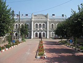 Railway station in Verești