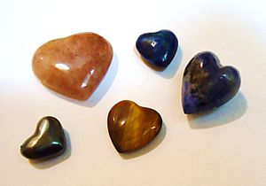 Gemstone hearts
