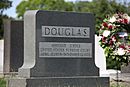 Gravesite of Justice William Douglass at Arlington National Cemetery in Arlington, Virginia