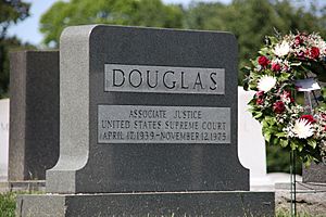Grave of William O Douglas - Arlington National Cemetery - 2012-05-19