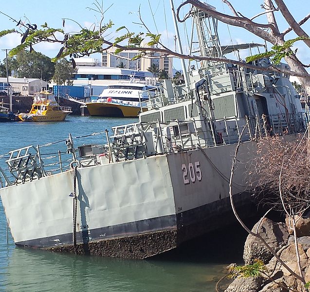 HMAS Townsville October 2015