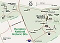 Hampton NHS map