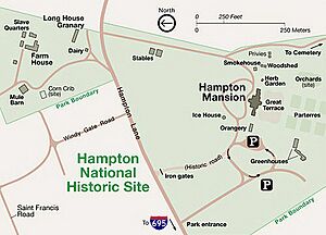 Hampton NHS map
