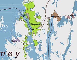 Haugesund tettsted 2005