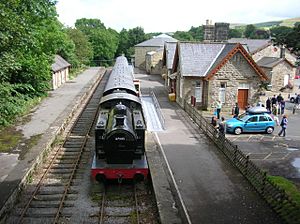 Hawes railway station - geograph.org.uk - 533188