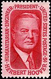 Herbert Hoover commemorative stamp 5c 1965 issue