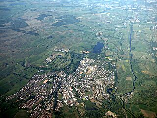 Kilsyth from the air (geograph 4998790)