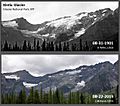 Kintla Glacier 1901 vs 2019