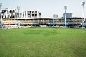 Lalbhai Contractor Stadium Wide view
