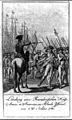Landung einer Französischen Hülfs-Armee in America, zu Rhode Island, am 11ten Julius 1780