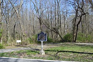 Lincoln State Park with historical marker