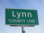 Lynn County, TX, sign IMG 1492