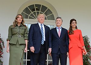 Mauricio Macri & Donald Trump at the White House 05