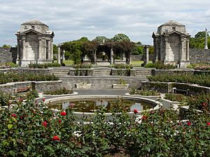 Memorial Rose-Garden Pond