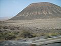 Montaña Quemada y monumento a Miguel de Unamuno - Tindaya - Fuerteventura