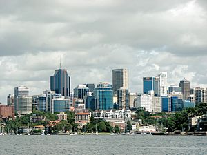 North Sydney skyline