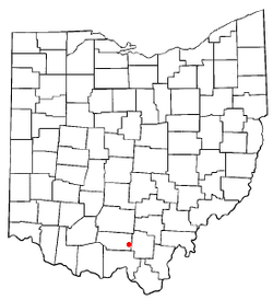 Location of Beaver, Ohio