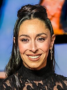 Oona Chaplin at Avatar fire and ash premiere London 2025