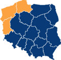 Premier tour présidentielle Pologne 2020 - Candidat en tête par voïvodie
