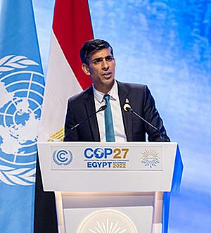 Prime Minister Sunak delivered remarks at the COP 27 Summit