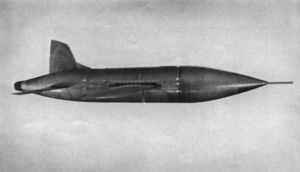 RAE-Vickers rocket model