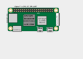 Raspberry Pi Zero - Location of connectors and ICs