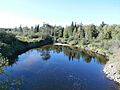 Rivière Felton vue de la route 108 vers le nord