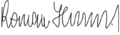 Roman Herzog Signature