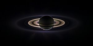 Saturn eclipse