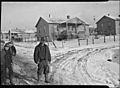 Scott's Run, West Virginia. Miner returning from work at New Hill - There are no mine wash houses in West Virginia.... - NARA - 518393
