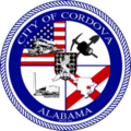 Seal of Cordova, Alabama