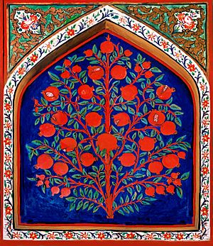 Shaki khan palace interier