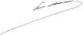 Signature de Paul Doumer - Archives nationales (France)