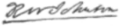 Signature of Robert Ward Johnson (1814–1879)