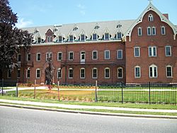 The Sisters of St. Dominic Motherhouse Complex, one of North Amityville's best-known landmarks.