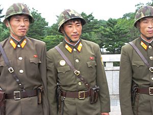 Soldiers at Panmunjon (5063812314)