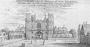 StJohnsGate Clerkenwell ByHollar 1661