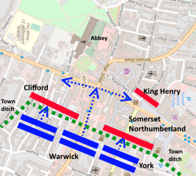 St Albans (Open StreetMap) + armies
