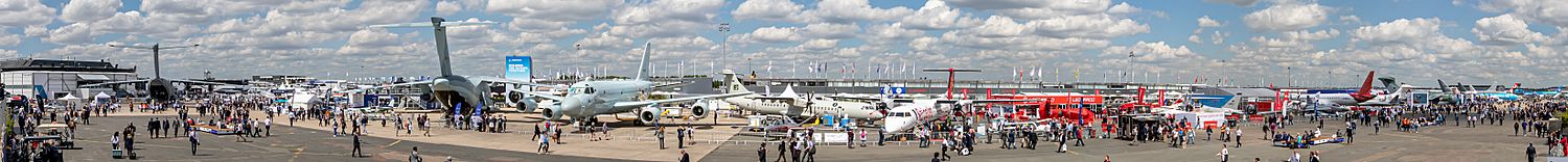 Static display,Paris Air Show 2019, Le Bourget (SIAE8871-Pano) (cropped)
