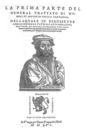 Tartaglia - General trattato de' numeri et misure, 1556 - 146704