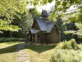 The Boynton Chapel is an amazingly quiet place to enjoy the peacefulness of Door County