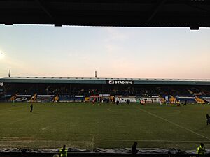 The JD Stadium (Gigg Lane) 'Main Stand'