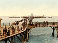 The jetty, Margate, Kent, England, ca. 1897