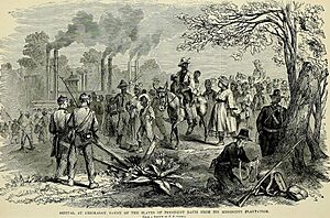 The soldier in our Civil War - a pictorial history of the conflict, 1861-1865, illustrating the valor of the soldier as displayed on the battle-field, from sketches drawn by Forbes, Waud, Taylor, (14576231299)