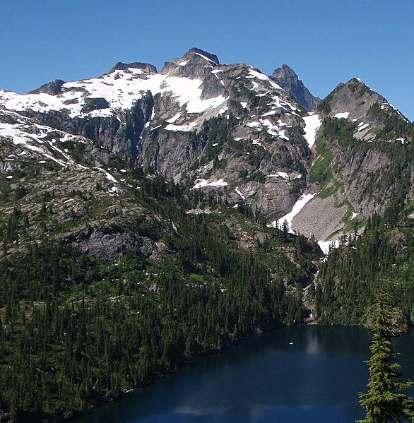 Thornton Peak and lake