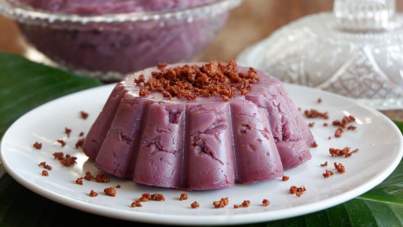 Ube halaya, Filipino dessert