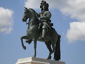 Versailles statue équestre Louis le Grand